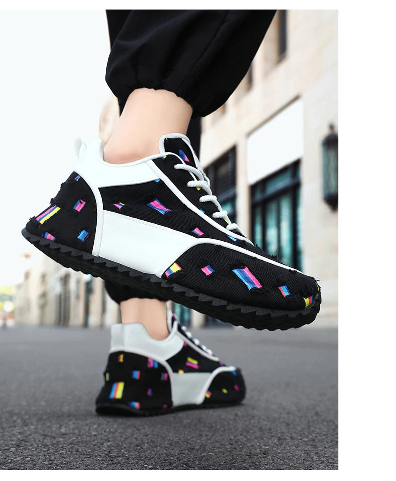 Men's casual, lightweight, breathable, comfortable, fashionable sports shoes