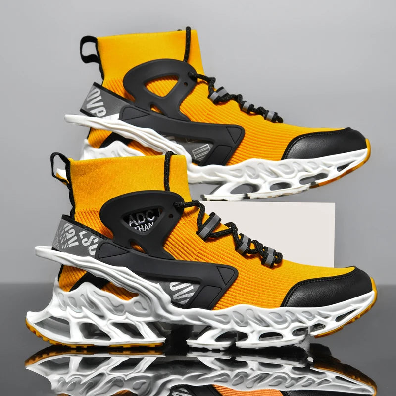 Men's Breathable Walking Tennis Running Shoes Blade Fashion Sneakers