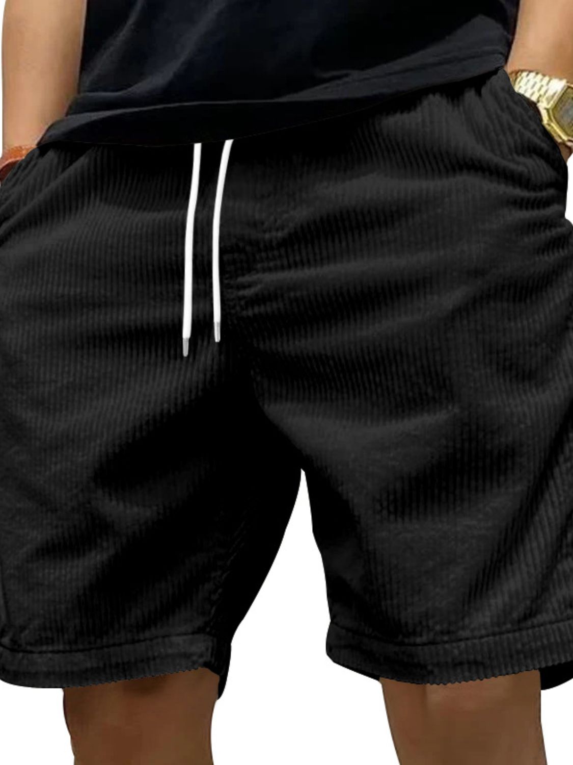 Men's Drawstring Shorts with Pockets Ivory / M Coffee Brown / 2XL Black / M Ivory / M-Coffee Brown / 2XL-Black / M-Black / L-Black / XL-Black / 2XL-Gold / S-Gold / M-Gold / L-Gold / XL-Gold / 2XL-Army Green / S-Army Green / M-Army Green / L-Army Green / XL-Army Green / 2XL-Ivory / S-Ivory / L-Ivory / XL-Coffee Brown / L-Ivory / 2XL-Coffee Brown / XL-Coffee Brown / S-Coffee Brown / M-Black / S-