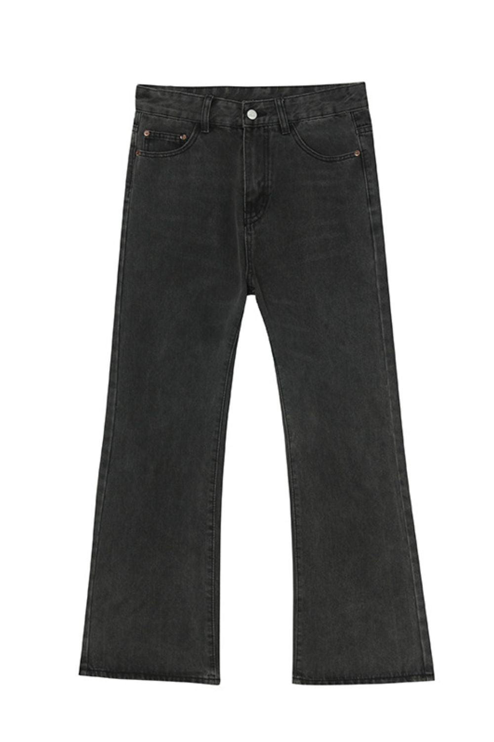 Straight Leg Jeans with Pockets French Blue / M Black / XL Peacock Blue / M French Blue / M-Black / XL-Peacock Blue / M-Black / L-Khaki / S-Peacock Blue / S-Black / M-Peacock Blue / L-Light Blue / M-French Blue / S-Dark Gray / M-Dark Gray / L-French Blue / L-Dark Gray / S-Khaki / XL-French Blue / XL-Light Blue / XL-Khaki / L-Light Blue / L-Dark Gray / XL-Khaki / M-Peacock Blue / XL-Light Blue / S-Black / S-