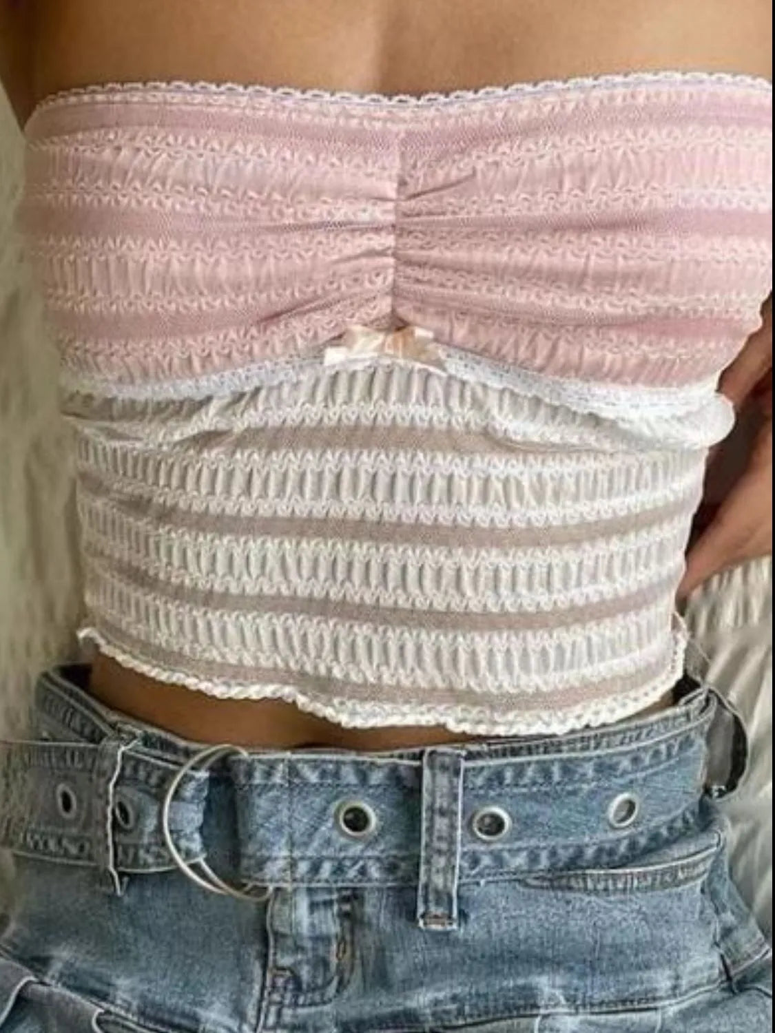 Lace Tube Top