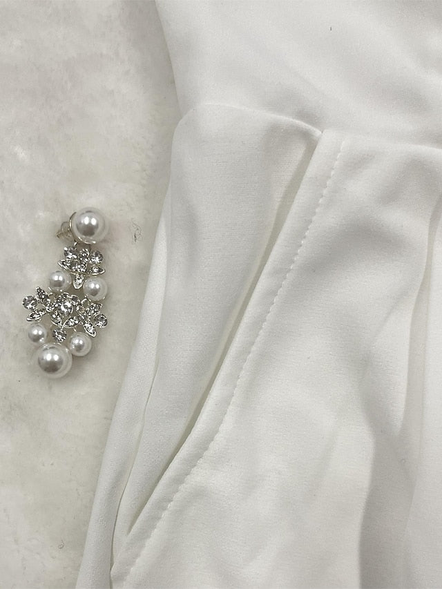 Chic Strapless High-Waist Jumpsuit – Effortless Elegance for Every Occasion