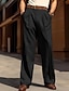 Men's Casual Chinos Trousers - Comfortable Breathable Straight-Leg Pants Khaki / S Khaki / M Khaki / L Khaki / S-Khaki / M-Khaki / L-White / S-White / M-White / L-Black / S-Black / M-Black / L-