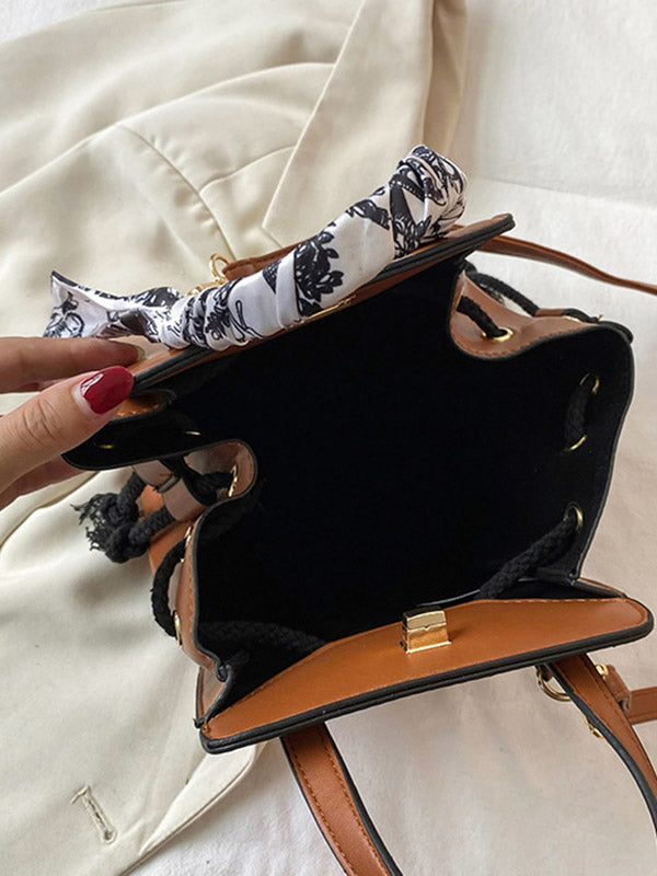 Chic Figure-Printed Split Joint Crossbody Handbag red / One_size PINK / One_size BROWN / One_size red / One_size-PINK / One_size-BROWN / One_size-BLACK / One_size-SILVER / One_size-ORANGE / One_size-