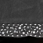 Elegant One-Tier Lace Wedding Veil with Embroidered Appliqués