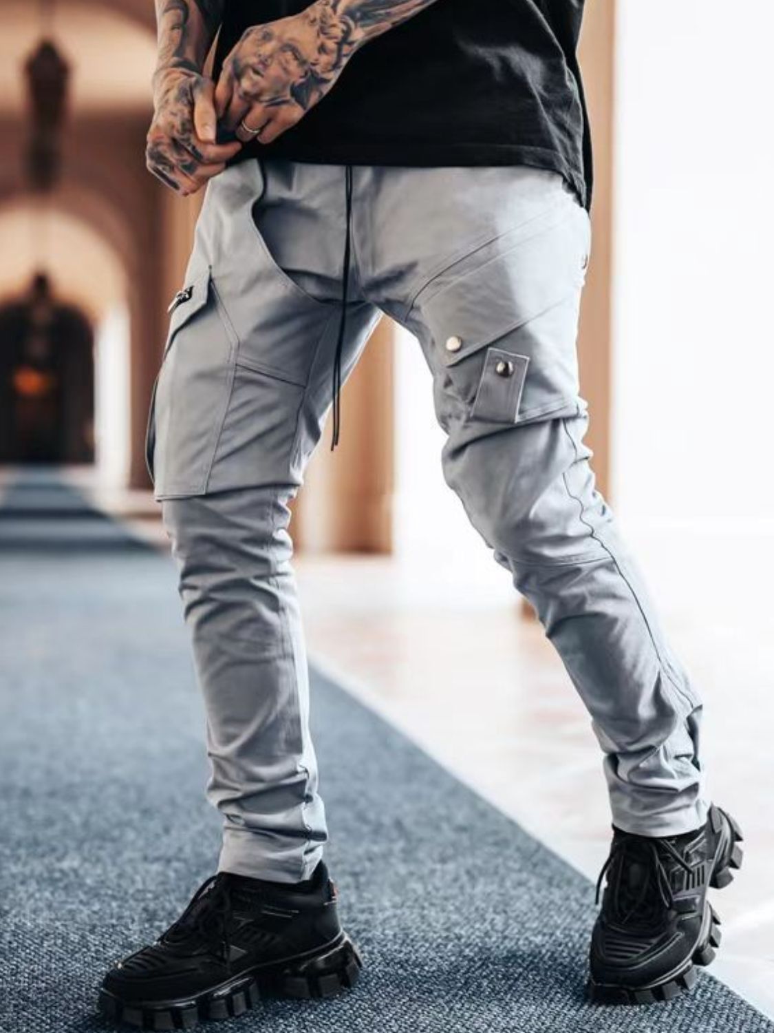 Men's Plus Size Slim Fit Pants Army Green / XL Army Green / 2XL Khaki / L Army Green / XL-Army Green / 2XL-Khaki / L-Khaki / XL-Khaki / 2XL-Khaki / 3XL-Black / M-Black / L-Black / XL-Black / 2XL-Black / 3XL-Gray / M-Gray / L-Gray / XL-Gray / 2XL-Gray / 3XL-Army Green / M-Army Green / L-Khaki / M-Army Green / 3XL-