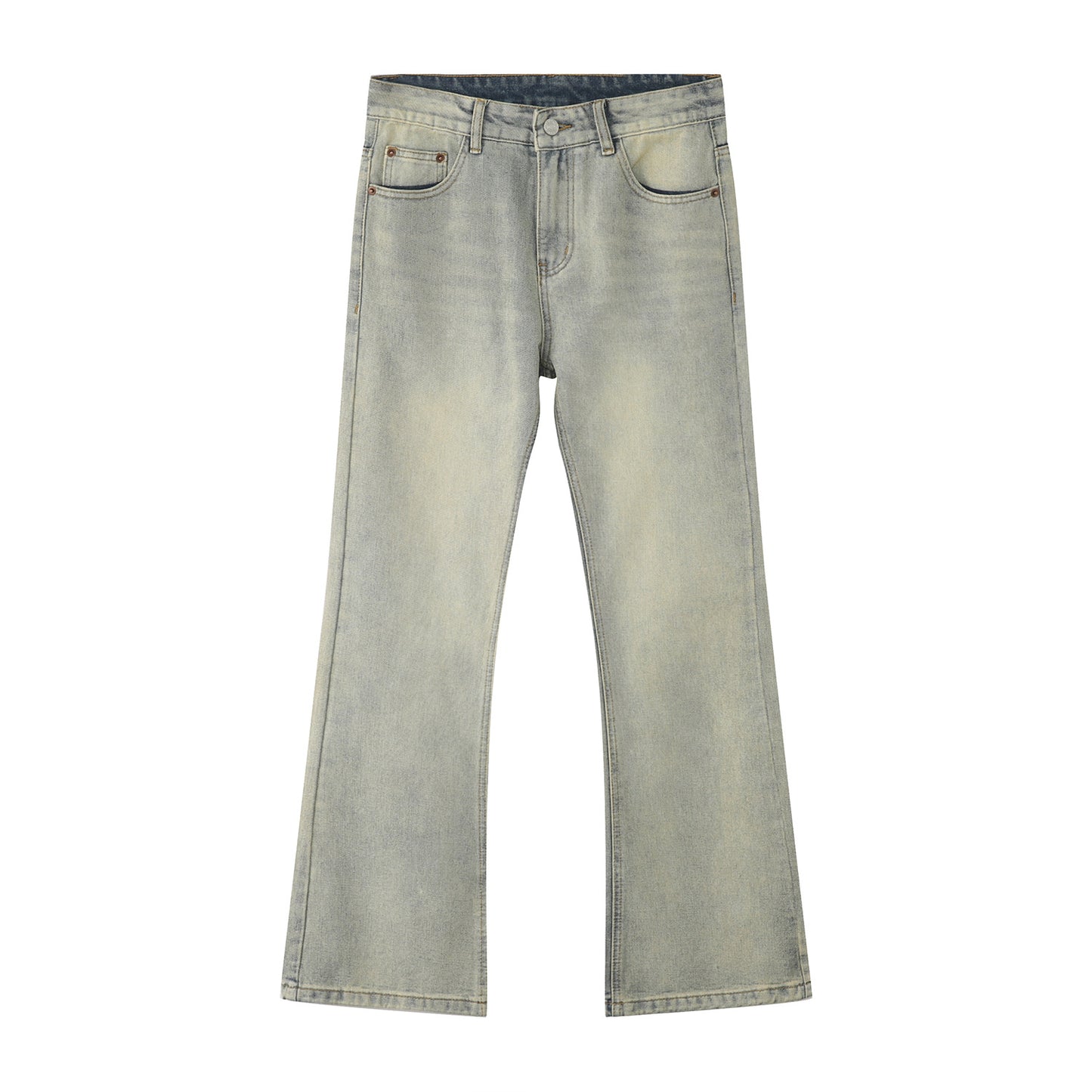 Straight Leg Jeans with Pockets French Blue / M Black / XL Peacock Blue / M French Blue / M-Black / XL-Peacock Blue / M-Black / L-Khaki / S-Peacock Blue / S-Black / M-Peacock Blue / L-Light Blue / M-French Blue / S-Dark Gray / M-Dark Gray / L-French Blue / L-Dark Gray / S-Khaki / XL-French Blue / XL-Light Blue / XL-Khaki / L-Light Blue / L-Dark Gray / XL-Khaki / M-Peacock Blue / XL-Light Blue / S-Black / S-