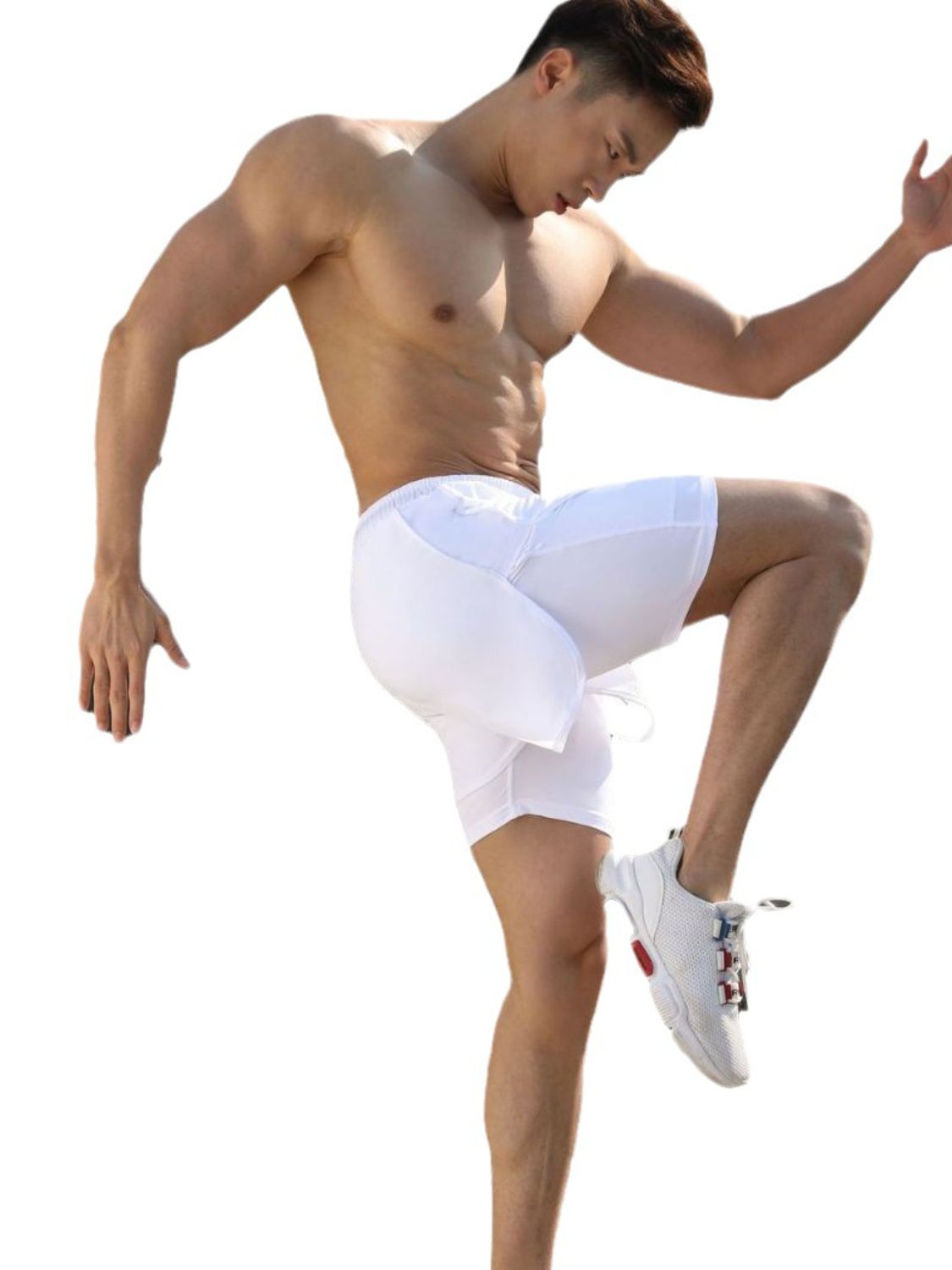 Men's Drawstring Active Shorts Tiffany Blue / L Tiffany Blue / XL White / M Tiffany Blue / L-Tiffany Blue / XL-White / M-White / L-White / XL-White / 2XL-Black / M-Black / L-Black / XL-Black / 2XL-Tiffany Blue / M-Tiffany Blue / 2XL-