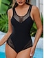 Stylish Women's One-Piece Monokini Swimsuit with Mesh Back, Tummy Control & High Waist for Beach Vacations Army Green / S Army Green / M Army Green / L Army Green / S-Army Green / M-Army Green / L-Army Green / XL-Black / S-Black / M-Black / L-Black / XL-Blue / S-Blue / M-Blue / L-Blue / XL-