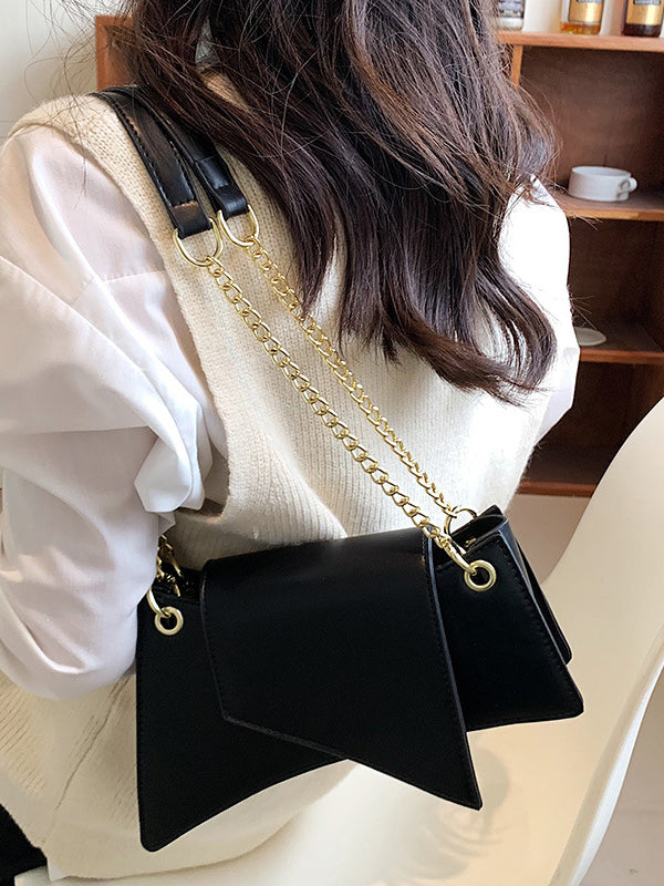 Chic Geometric Chain Zipper Handbag – Elevate Your Style! WHITE / One_size GREEN / One_size BLACK / One_size WHITE / One_size-GREEN / One_size-BLACK / One_size-