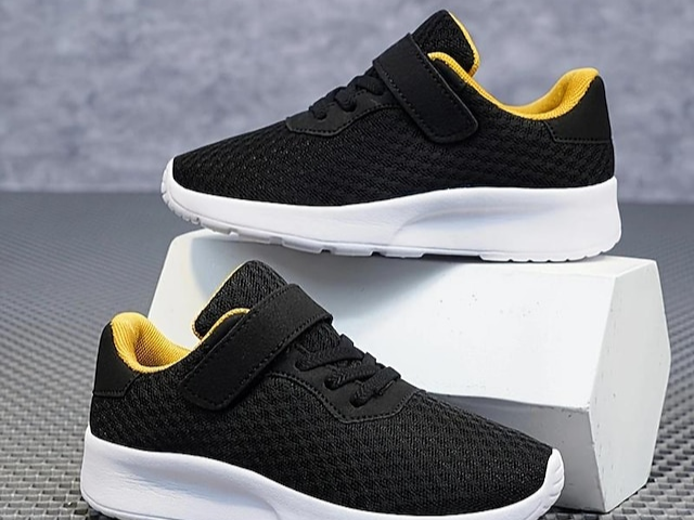Kids' Breathable Mesh Sneakers - Stylish & Comfortable School Footwear for Boys & Girls (Ages 4-7)