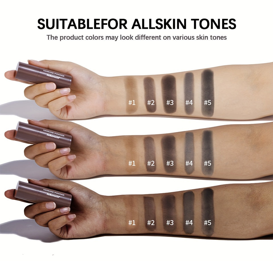 Waterproof Hairline Powder Stick - Long-Lasting Concealer for Gray Roots and Thinning Hair