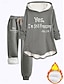 Cozy Sherpa Letter Print Hoodie - Warm & Fuzzy Pullover for Fall/Winter Comfort