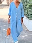 “Chic Solid Color Long Sleeve Jumpsuit for Effortless Street Style” Light Blue / S Light Blue / M Light Blue / L Light Blue / S-Light Blue / M-Light Blue / L-Light Blue / XL-Light Blue / 2XL-Light Blue / 3XL-Light Blue / 4XL-Light Blue / 5XL-White / S-White / M-White / L-White / XL-White / 2XL-White / 3XL-White / 4XL-White / 5XL-