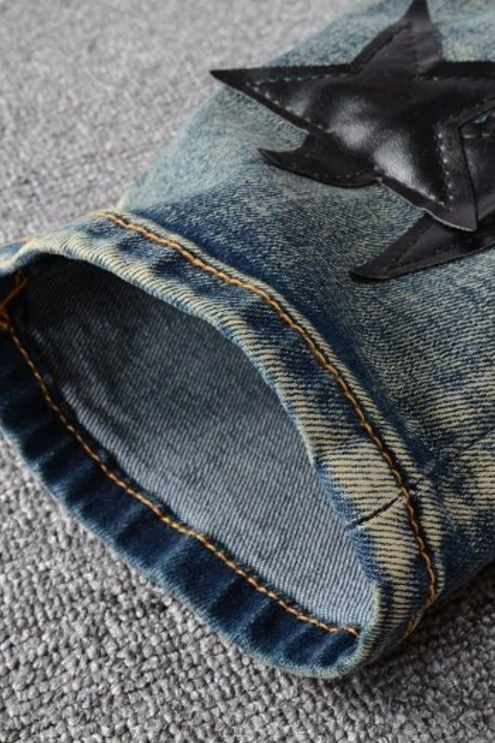 Men's Washed Star Slim Jeans Medium / 30 Medium / 34 Medium / 28 Medium / 30-Medium / 34-Medium / 28-Medium / 36-Medium / 40-Medium / 32-Medium / 38-