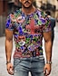 Vibrant Retro Graphic Mask T-Shirt – Perfect for Mardi Gras & Everyday Adventures Purple / S Purple / M