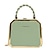 Chic & Versatile Women's PU Leather Crossbody Handbag - Waterproof Daily Style with Chain Detail Beige Pink Dark Green Beige-Pink-Dark Green-Brown-Green-Black-