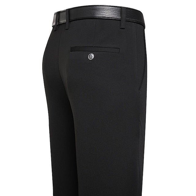 Men's Classic High-Waisted Soft Business Dress Pants Black / 31 Black / 32 Black / 33 Black / 31-Black / 32-Black / 33-Black / 34-Black / 35-Royal Blue / 31-Royal Blue / 32-Royal Blue / 33-Royal Blue / 34-Royal Blue / 35-Dark Gray / 31-Dark Gray / 32-Dark Gray / 33-Dark Gray / 34-Dark Gray / 35-Dark Blue / 31-Dark Blue / 32-Dark Blue / 33-Dark Blue / 34-Dark Blue / 35-Light Grey / 31-Light Grey / 32-Light Grey / 33-Light Grey / 34-Light Grey / 35-Khaki / 31-Khaki / 32-Khaki / 33-Khaki / 34-Khaki / 35-