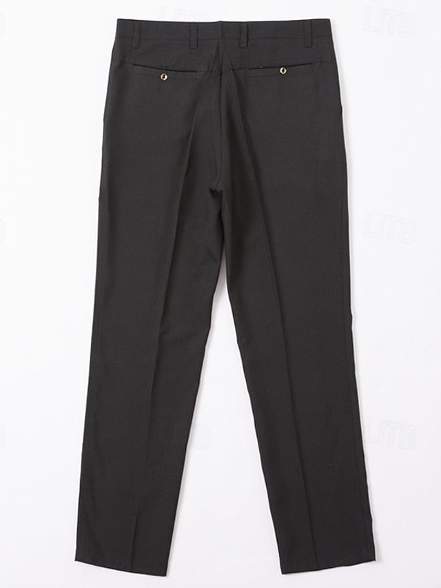 Men's Casual Dress Pants - Breathable Comfort Suit Trousers for Daily Wear Khaki / 31 Khaki / 32 Khaki / 33 Khaki / 31-Khaki / 32-Khaki / 33-Khaki / 34-Khaki / 35-Khaki / 36-Light Grey / 31-Light Grey / 32-Light Grey / 33-Light Grey / 34-Light Grey / 35-Light Grey / 36-Blue / 31-Blue / 32-Blue / 33-Blue / 34-Blue / 35-Blue / 36-