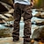 Men's Casual Corduroy Cargo Pants - Lightweight, Multi-Pocket, Elastic Waist Blue / S Blue / M