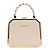 Chic & Versatile Women's PU Leather Crossbody Handbag - Waterproof Daily Style with Chain Detail Beige Pink Dark Green Beige-Pink-Dark Green-Brown-Green-Black-