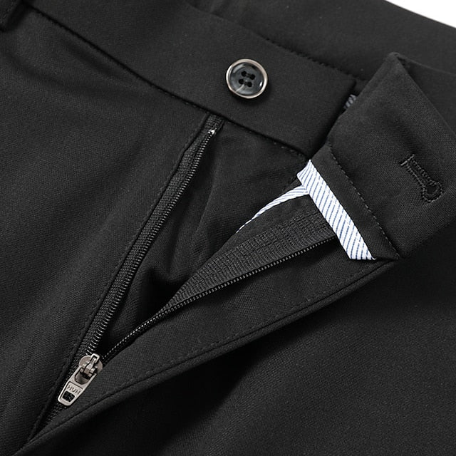 Men's Classic High-Waisted Soft Business Dress Pants Black / 31 Black / 32 Black / 33 Black / 31-Black / 32-Black / 33-Black / 34-Black / 35-Royal Blue / 31-Royal Blue / 32-Royal Blue / 33-Royal Blue / 34-Royal Blue / 35-Dark Gray / 31-Dark Gray / 32-Dark Gray / 33-Dark Gray / 34-Dark Gray / 35-Dark Blue / 31-Dark Blue / 32-Dark Blue / 33-Dark Blue / 34-Dark Blue / 35-Light Grey / 31-Light Grey / 32-Light Grey / 33-Light Grey / 34-Light Grey / 35-Khaki / 31-Khaki / 32-Khaki / 33-Khaki / 34-Khaki / 35-