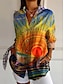 Floral Casual Long Sleeve Women's Shirt - Stylish Blue Button Blue / S Blue / M Blue / L Blue / S-Blue / M-Blue / L-Blue / XL-Blue / 2XL-Purple / S-Purple / M-Purple / L-Purple / XL-Purple / 2XL-Yellow / S-Yellow / M-Yellow / L-Yellow / XL-Yellow / 2XL-Red / S-Red / M-Red / L-Red / XL-Red / 2XL-Pink / S-Pink / M-Pink / L-Pink / XL-Pink / 2XL-White / S-White / M-White / L-White / XL-White / 2XL-