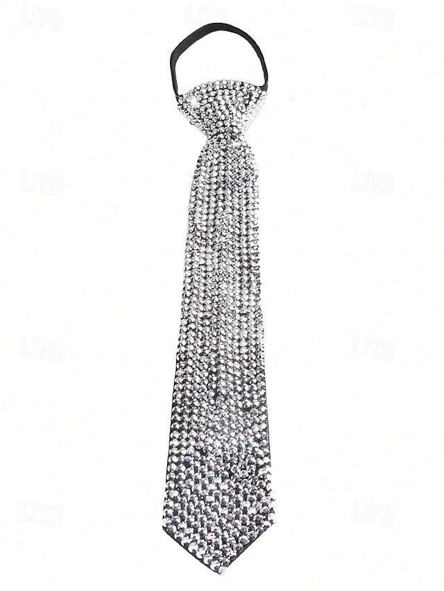 Elegant Solid Color Polyester Ties for Men - Perfect for Business and Weddings