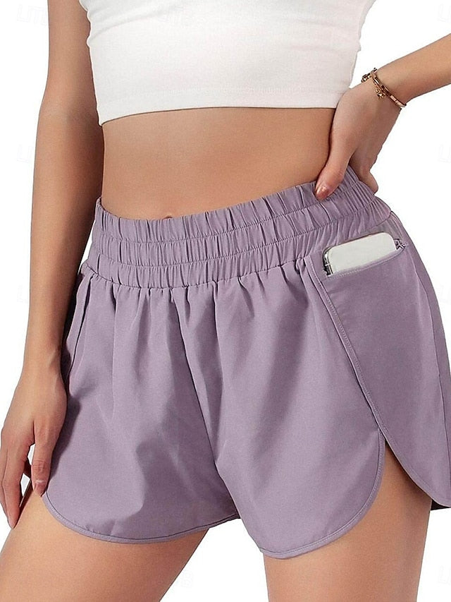 Women's High-Waist Comfort Chinos Shorts – Stylish Green / S Green / M Green / L Green / S-Green / M-Green / L-Green / XL-Black / S-Black / M-Black / L-Black / XL-Wine / S-Wine / M-Wine / L-Wine / XL-Purple / S-Purple / M-Purple / L-Purple / XL-