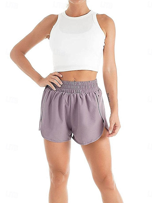 Women's High-Waist Comfort Chinos Shorts – Stylish Green / S Green / M Green / L Green / S-Green / M-Green / L-Green / XL-Black / S-Black / M-Black / L-Black / XL-Wine / S-Wine / M-Wine / L-Wine / XL-Purple / S-Purple / M-Purple / L-Purple / XL-