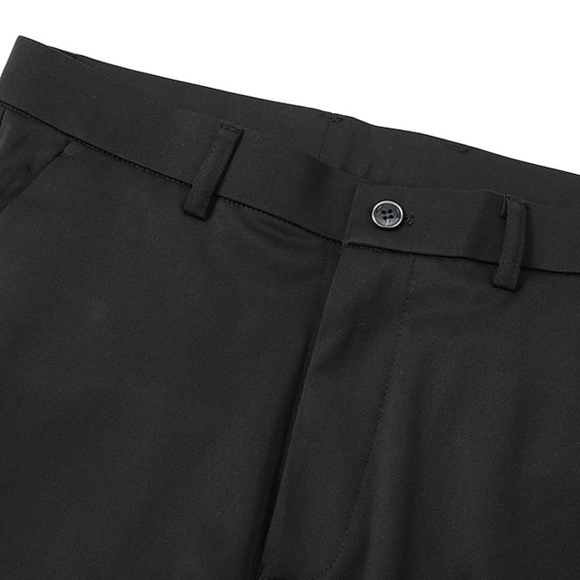 Men's Classic High-Waisted Soft Business Dress Pants Black / 31 Black / 32 Black / 33 Black / 31-Black / 32-Black / 33-Black / 34-Black / 35-Royal Blue / 31-Royal Blue / 32-Royal Blue / 33-Royal Blue / 34-Royal Blue / 35-Dark Gray / 31-Dark Gray / 32-Dark Gray / 33-Dark Gray / 34-Dark Gray / 35-Dark Blue / 31-Dark Blue / 32-Dark Blue / 33-Dark Blue / 34-Dark Blue / 35-Light Grey / 31-Light Grey / 32-Light Grey / 33-Light Grey / 34-Light Grey / 35-Khaki / 31-Khaki / 32-Khaki / 33-Khaki / 34-Khaki / 35-