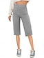 Chic High-Waist Capri Shorts with Pockets – Perfect Summer Essential! Gray / S Gray / M Gray / L Gray / S-Gray / M-Gray / L-Gray / XL-Gray / 2XL-Royal Blue / S-Royal Blue / M-Royal Blue / L-Royal Blue / XL-Royal Blue / 2XL-Peacock Blue / S-Peacock Blue / M-Peacock Blue / L-Peacock Blue / XL-Peacock Blue / 2XL-White / S-White / M-White / L-White / XL-White / 2XL-