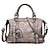 Chic Women's Top Handle Bag - Office-Ready Elegance in Black, Blushing Pink, Brown, and Gray Brown Black Gray Brown-Black-Gray-Pink-
