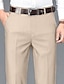 Men's Casual Dress Pants - Breathable Comfort Suit Trousers for Daily Wear Khaki / 31 Khaki / 32 Khaki / 33 Khaki / 31-Khaki / 32-Khaki / 33-Khaki / 34-Khaki / 35-Khaki / 36-Light Grey / 31-Light Grey / 32-Light Grey / 33-Light Grey / 34-Light Grey / 35-Light Grey / 36-Blue / 31-Blue / 32-Blue / 33-Blue / 34-Blue / 35-Blue / 36-