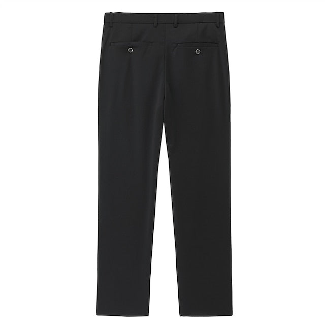Men's Classic High-Waisted Soft Business Dress Pants Black / 31 Black / 32 Black / 33 Black / 31-Black / 32-Black / 33-Black / 34-Black / 35-Royal Blue / 31-Royal Blue / 32-Royal Blue / 33-Royal Blue / 34-Royal Blue / 35-Dark Gray / 31-Dark Gray / 32-Dark Gray / 33-Dark Gray / 34-Dark Gray / 35-Dark Blue / 31-Dark Blue / 32-Dark Blue / 33-Dark Blue / 34-Dark Blue / 35-Light Grey / 31-Light Grey / 32-Light Grey / 33-Light Grey / 34-Light Grey / 35-Khaki / 31-Khaki / 32-Khaki / 33-Khaki / 34-Khaki / 35-