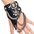 Steampunk Plague Doctor Costume: Vintage Masquerade Leather Bracelet for Men & Women - Cosplay Accessory Black / One Size