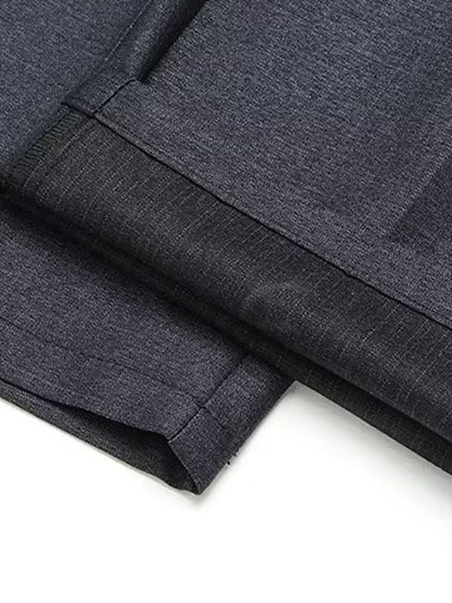 Men's Casual Dress Pants - Breathable Comfort Suit Trousers for Daily Wear Khaki / 31 Khaki / 32 Khaki / 33 Khaki / 31-Khaki / 32-Khaki / 33-Khaki / 34-Khaki / 35-Khaki / 36-Light Grey / 31-Light Grey / 32-Light Grey / 33-Light Grey / 34-Light Grey / 35-Light Grey / 36-Blue / 31-Blue / 32-Blue / 33-Blue / 34-Blue / 35-Blue / 36-