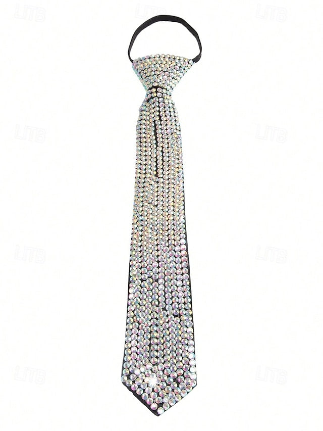 Elegant Solid Color Polyester Ties for Men - Perfect for Business and Weddings