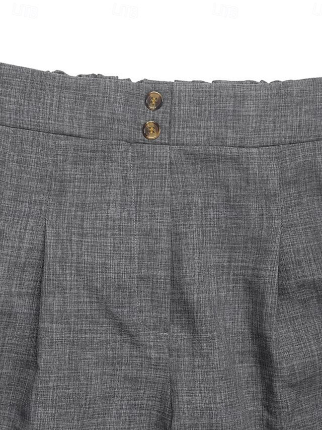 Chic High-Waist Women’s Chino Shorts – Comfortable Apricot / S Apricot / M Apricot / L Apricot / S-Apricot / M-Apricot / L-Apricot / XL-Dark-Gray / S-Dark-Gray / M-Dark-Gray / L-Dark-Gray / XL-
