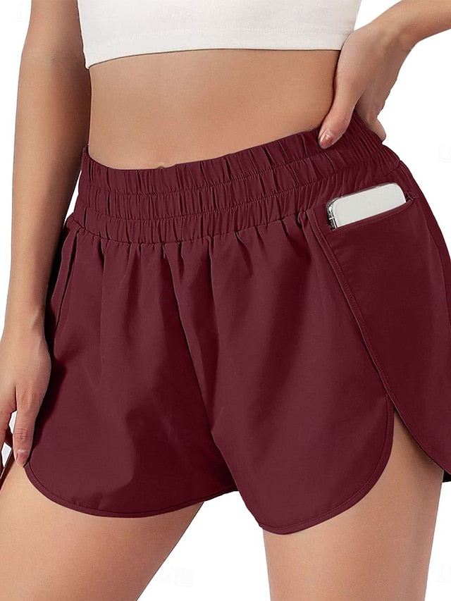 Women's High-Waist Comfort Chinos Shorts – Stylish Green / S Green / M Green / L Green / S-Green / M-Green / L-Green / XL-Black / S-Black / M-Black / L-Black / XL-Wine / S-Wine / M-Wine / L-Wine / XL-Purple / S-Purple / M-Purple / L-Purple / XL-