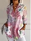 Floral Casual Long Sleeve Women's Shirt - Stylish Blue Button Blue / S Blue / M Blue / L Blue / S-Blue / M-Blue / L-Blue / XL-Blue / 2XL-Purple / S-Purple / M-Purple / L-Purple / XL-Purple / 2XL-Yellow / S-Yellow / M-Yellow / L-Yellow / XL-Yellow / 2XL-Red / S-Red / M-Red / L-Red / XL-Red / 2XL-Pink / S-Pink / M-Pink / L-Pink / XL-Pink / 2XL-White / S-White / M-White / L-White / XL-White / 2XL-