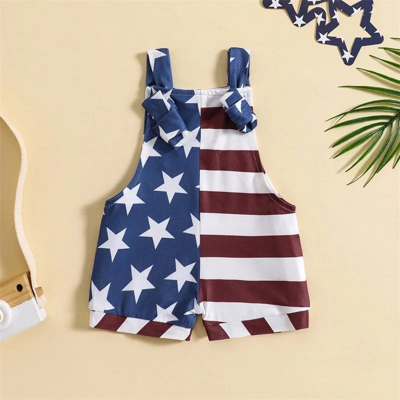 0-3Y Summer Baby Girls Boys Overall Shorts - Fashionqueene.com-unisex baby overalls