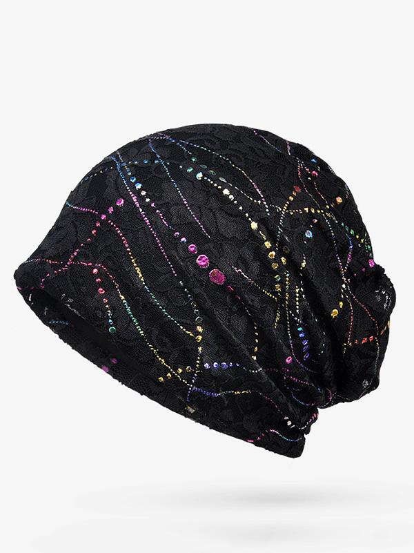 Boho Chic Floral Cotton Hat - Effortless Style & Comfort! CREAM BLACK PINK CREAM-BLACK-PINK-SAPPHIRE-LIGHT PURPLE-