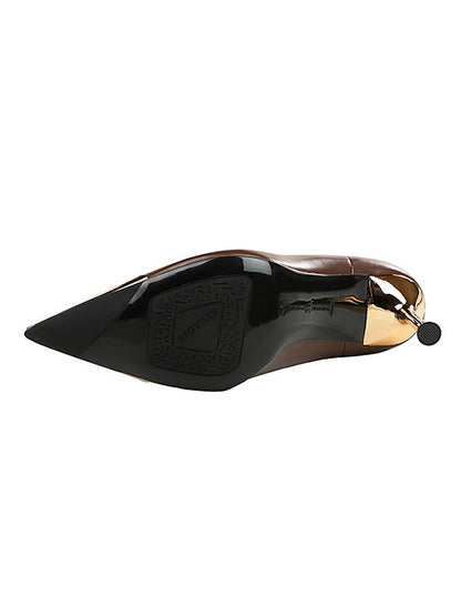 Chic Pointed Toe Split Joint Boots: Elevate Your Style with Elegance