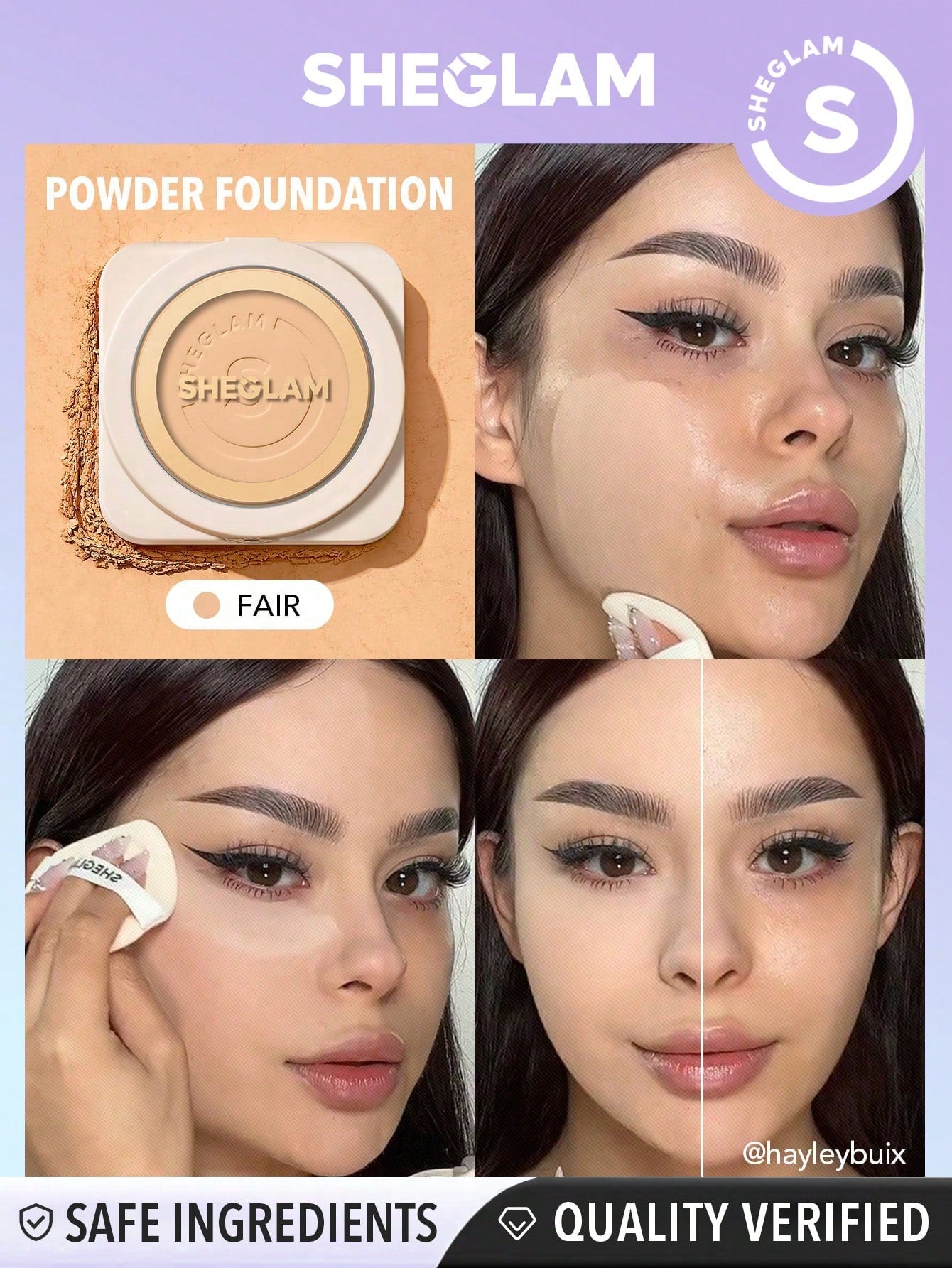 Skin Focus High Coverage Powder Foundation - Flawless Matte Finish in 36 Shades for All-Day Fair / one-size Porcelain / one-size Shell / one-size Fair / one-size-Porcelain / one-size-Shell / one-size-Nude / one-size-Sand / one-size-Peach / one-size-Honey / one-size-Almond / one-size-