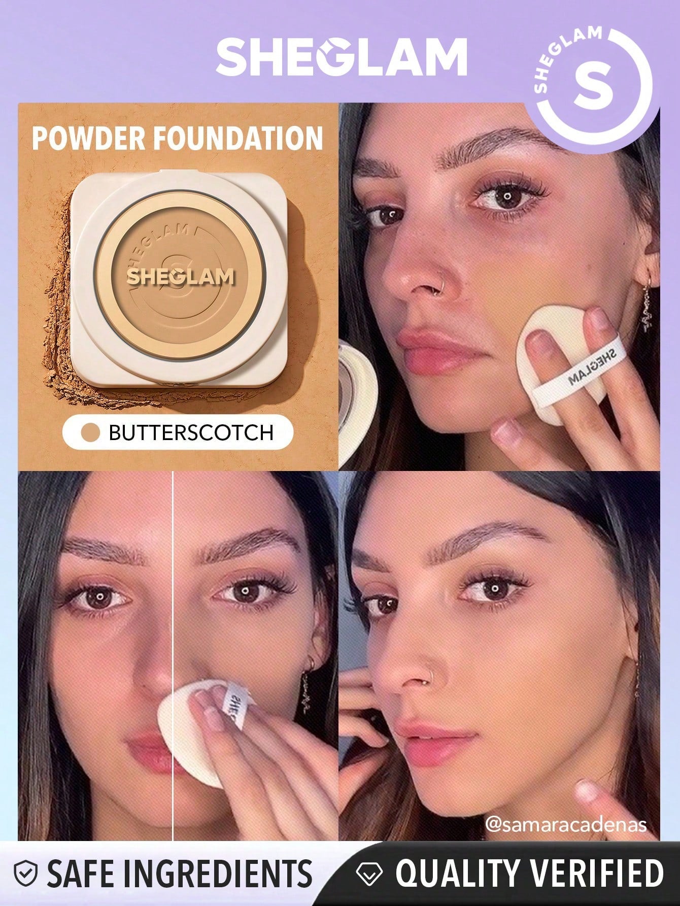 Skin Focus High Coverage Powder Foundation - Flawless Matte Finish in 36 Shades for All-Day Fair / one-size Porcelain / one-size Shell / one-size Fair / one-size-Porcelain / one-size-Shell / one-size-Nude / one-size-Sand / one-size-Peach / one-size-Honey / one-size-Almond / one-size-