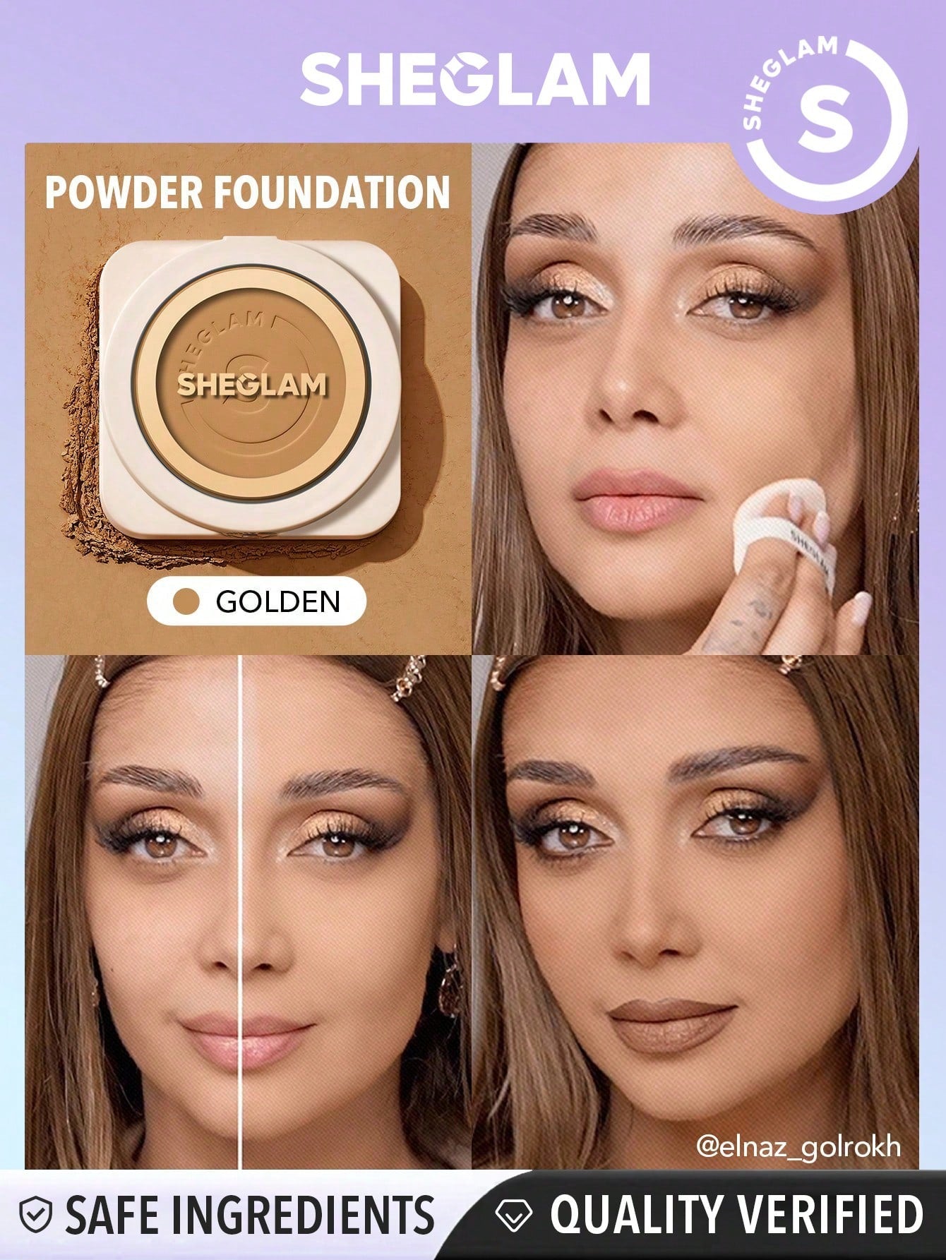 Skin Focus High Coverage Powder Foundation - Flawless Matte Finish in 36 Shades for All-Day Fair / one-size Porcelain / one-size Shell / one-size Fair / one-size-Porcelain / one-size-Shell / one-size-Nude / one-size-Sand / one-size-Peach / one-size-Honey / one-size-Almond / one-size-
