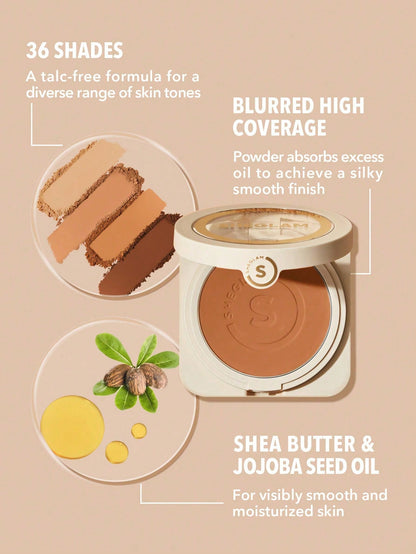 Skin Focus High Coverage Powder Foundation - Flawless Matte Finish in 36 Shades for All-Day Fair / one-size Porcelain / one-size Shell / one-size Fair / one-size-Porcelain / one-size-Shell / one-size-Nude / one-size-Sand / one-size-Peach / one-size-Honey / one-size-Almond / one-size-