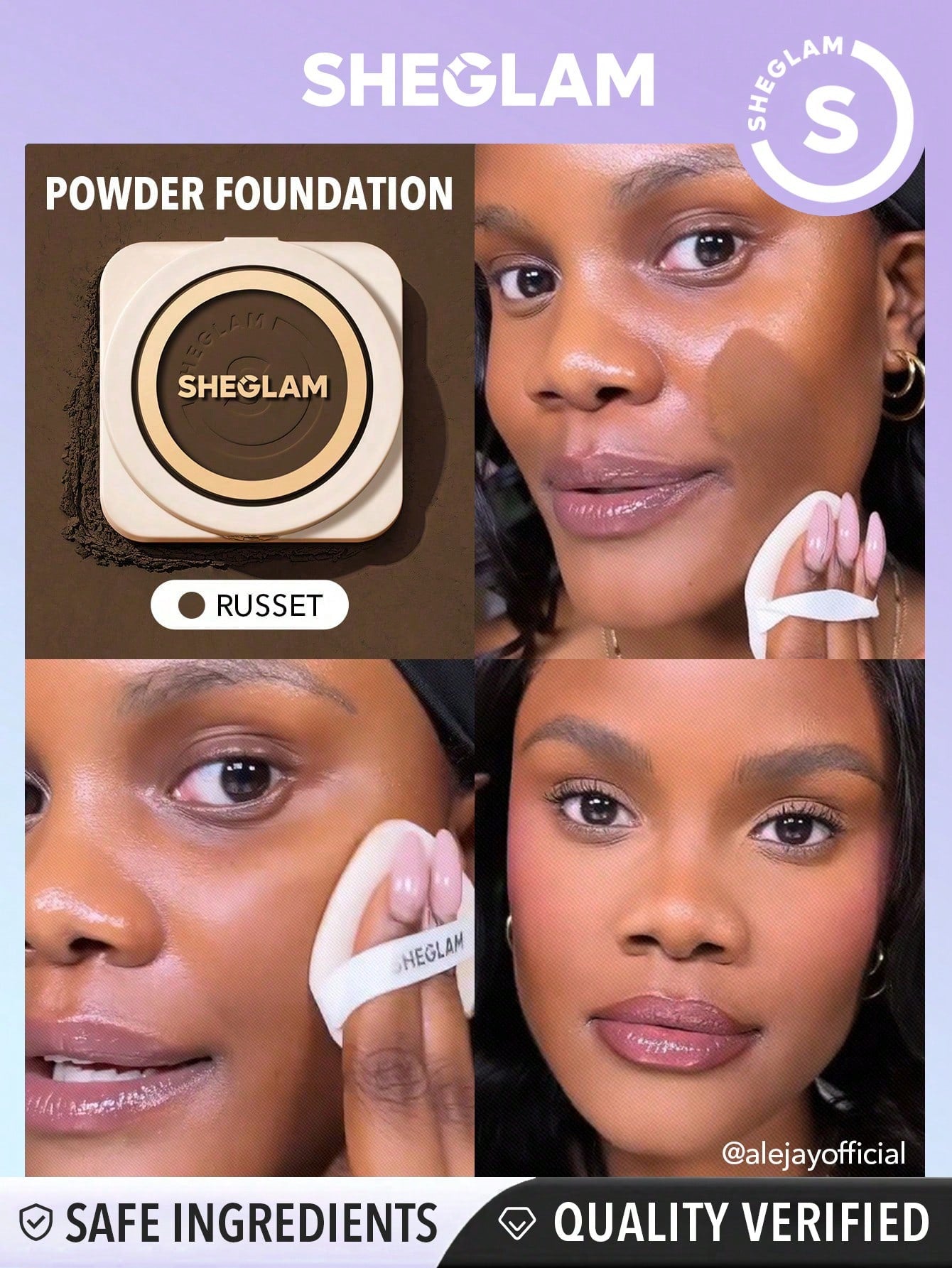 Skin Focus High Coverage Powder Foundation - Flawless Matte Finish in 36 Shades for All-Day Fair / one-size Porcelain / one-size Shell / one-size Fair / one-size-Porcelain / one-size-Shell / one-size-Nude / one-size-Sand / one-size-Peach / one-size-Honey / one-size-Almond / one-size-