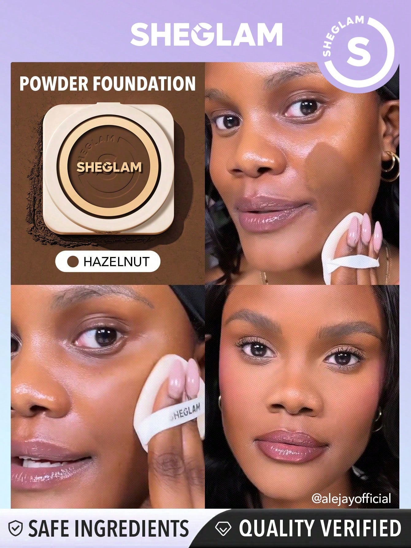 Skin Focus High Coverage Powder Foundation - Flawless Matte Finish in 36 Shades for All-Day Fair / one-size Porcelain / one-size Shell / one-size Fair / one-size-Porcelain / one-size-Shell / one-size-Nude / one-size-Sand / one-size-Peach / one-size-Honey / one-size-Almond / one-size-